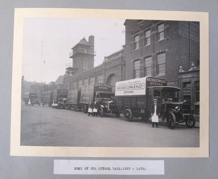 Archer Cowley petrol vans 1925-1930