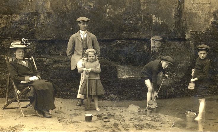 Margate beach 1913